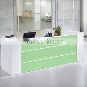 Modern Office Reception Desk Hotel Reception Table Design (SZ-RTB045-1) thumbnail-6