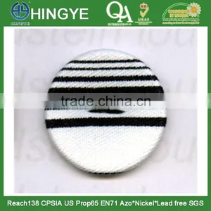 Two Holes Sew On Fabric Covered Button --- F1403 thumbnail-1