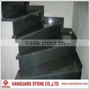 Natural Dark Grey G654 Granite , G654 Grantite Stairs With High Quality thumbnail-1