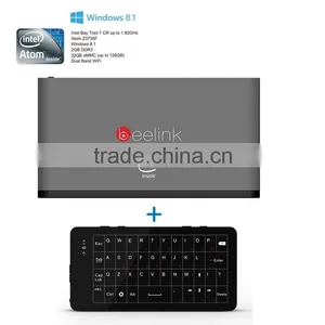 Slim Design BT 4.0 Desktop Mini Computer, Low Cost Mini Computer, Beelink Windows 8 Micro pc thumbnail-1