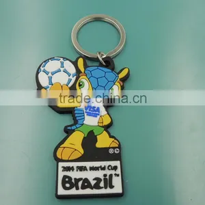 2014 Hot-sale Hot Sale Custom Can Shaped 3d Rubber Pvc Keychain thumbnail-2
