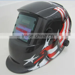 CE Solar Auto Darkening Welding Mask With Grinding and Sensitivity and Adjustable Function thumbnail-1