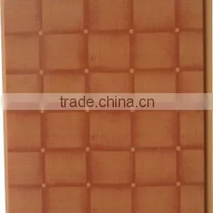 Printing Brown Color Design Pvc Ceiling Panel,flat Pvc Plafond F115-1 thumbnail-1