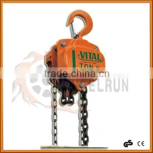 Construction Material Vital Chain Hoist Manual Chain Pulley Block thumbnail-1