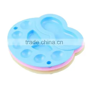 Eco-friendly Material Colorful Plastic Paint Palette thumbnail-2