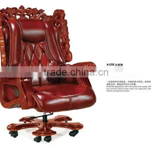 High End Executive Leather Butterfly Chair thumbnail-1