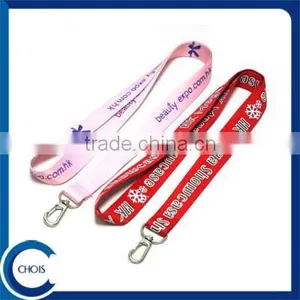 Polyester Custom Printing Your Own Logo Cheap Exhibition Lanyard thumbnail-1
