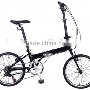 China New Design Popular 7 Speed Light Weight Orange Cheap Folding Bike for Sale thumbnail-3