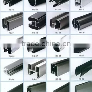 Hight Quality Aluminium Extrusion Profile Aluminum Extrusion Profile of Toilet Partitions With All Kinds of Surface Treatment thumbnail-6
