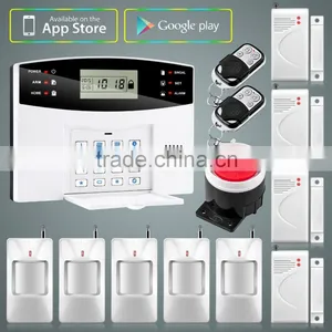 Dependable Performance YL-M2B LCD Display With Time Clock Best GSM Home Burglar Security Alarm System thumbnail-1