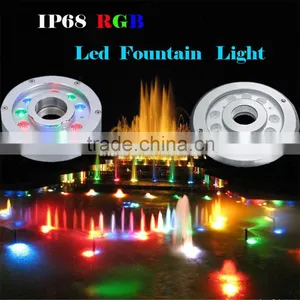High Quality DMX Control Full Color Change Led Pool / Garden / Fountain Light thumbnail-1