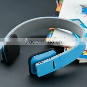 Noise Reduction Stereo Handfree Wireless Bluetooth Headphset for Mobile Phone thumbnail-3