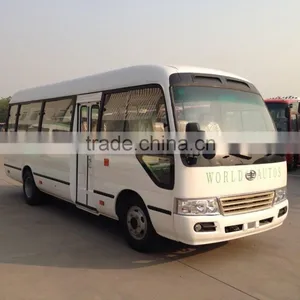 6m 20 Seater Coaster Mini Bus With Cummins Engine for Hot Sale thumbnail-1