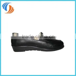 Women Black Casual Shoes PU Leather Shoes thumbnail-2