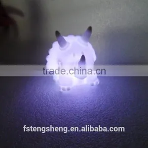 2016 New Custom Design Cute Pvc Led Toy Animal Shaped Night Lights thumbnail-2