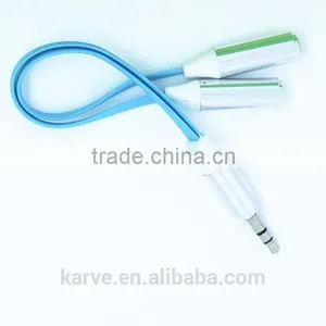 Whloesale Dc3.5 Male to Dc3.5 Female Flat Cable Metal Head thumbnail-1