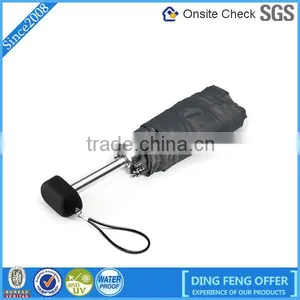 2015 Mini Advertising 5 Folding Umbrella for Hotel Promotion Gift thumbnail-2