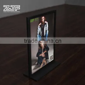 ZJF Hot Sale Black Frame Photo Design MDF Frame Display thumbnail-1