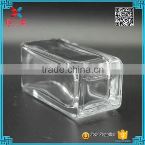Wholesale 100ml Rectangle Empty Glass Perfume Refill Bottle thumbnail-3