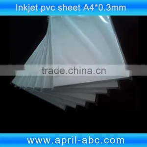 A4 White Inkjet Printing Pvc Sheet for Plastic Cards thumbnail-1