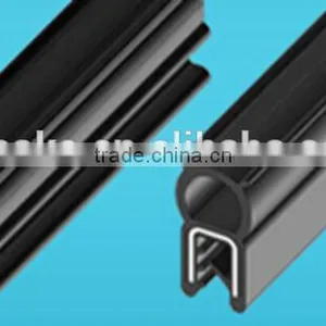 Metal Edge Sealing Strip/EPDM Rubber PVC Clip Sheet Seal Strip thumbnail-1