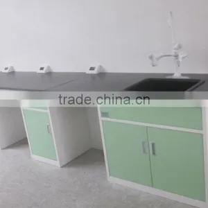 Steel Laboratory Furniture Lab Work Bench Epoxy Resin Lab Bench Top thumbnail-6