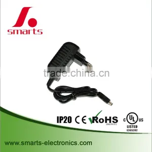 ce ul Listed 12v 24v 9w Wall Type Power Adapter With eu us uk Plug thumbnail-2