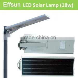Effsun Integrated Led Solar Street Light 80w With Sunpower Monocrystalline Silicon thumbnail-1