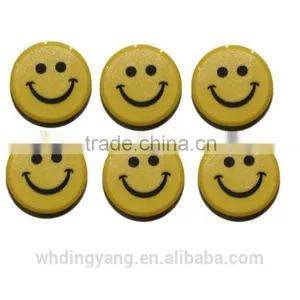 Smiling Face Cylindrical Magnetic Whiteboard Magnets thumbnail-1
