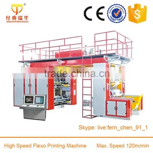 UV Drying System 3 Colors Flexo Label Printing Machine thumbnail-4