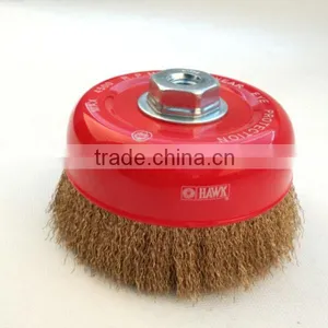 Crimped Wire Cup Brush, Diameter 150mm or 6" thumbnail-1