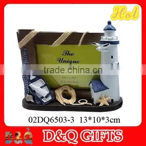 Polyresin Nautical Souvenir Picture Photo Frame thumbnail-1