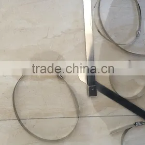 Supply 400x4.6mm Stainless Lock Steel Cable Ball Tie 304 Material thumbnail-5