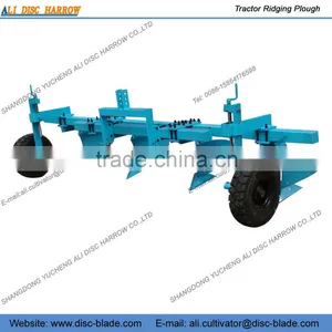 Tractor Hitched 4 Bottoms Ridging Plow thumbnail-1