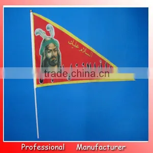 20*30cm Triangle Flag,promotional Table Top Flag,national Pennant Flag thumbnail-1