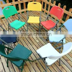 Colorful Useful Plastic Folding Chair thumbnail-1