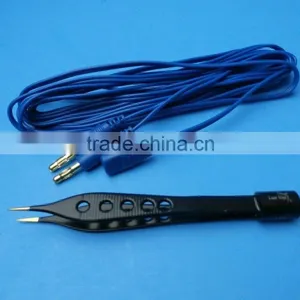 Bipolar Adson Forceps (BLACK) 4.75" W/Cord,ReUseable Electrosurgical Instruments thumbnail-1
