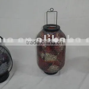 Glass Mosaic;glass Vase; thumbnail-1