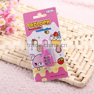 2015 New Design Style Personalized Diary With Lock /child Safety Lock /children Gift Lock thumbnail-4
