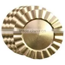 Gold Wedding Charger Plate for Bulk thumbnail-1