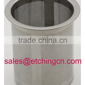 Top Quality Sleek Contemporary Design Etching Stainless Steel Infuser Basket thumbnail-5