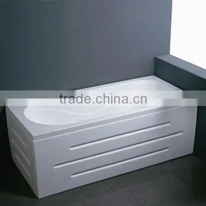 Q109 Bathtub 2015/ Round Freestanding Bathtub/ Simple Acrylic Bathtub thumbnail-1