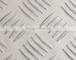 A5052 Five Bar Checkered Aluminum Thread Plate thumbnail-1