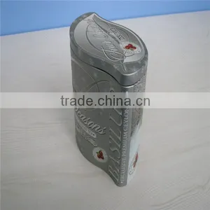 Ink Painting Pattern Unique Tea Tin Box thumbnail-3