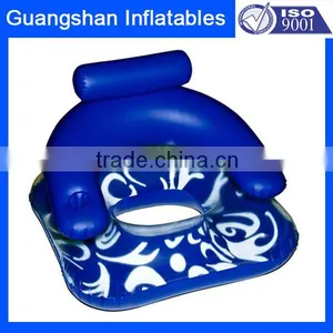Pool Beach Inflatable Water Floating Chair With Holders thumbnail-1
