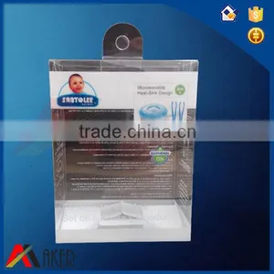 Unique Crease Clear Plastic Pet Gift Box, Plastic Box Packaging thumbnail-1