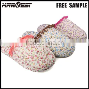 Winter Indoor Feather Slipper Woman , Warm Floral Indoor Slipper for Woman thumbnail-1