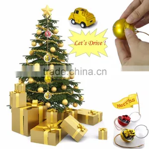 2016 Mini Remote Control Car in Christmas Balls RC Toys Gift thumbnail-5