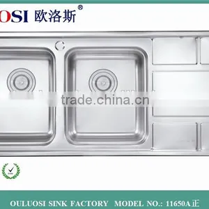 Stainless Steel Kitchen Sink 11650A thumbnail-3