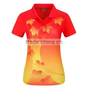 Wholesale Top Quality Polo Women Shirt Badminton Training Wear thumbnail-2